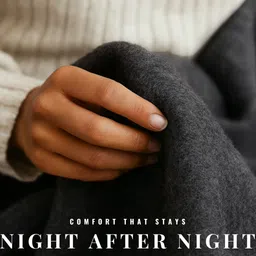 flipkart smartbuy Solid Single Fleece Blanket for Mild Winter image 3