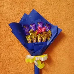 cadbury Chocolate Bouquet 8pcs|gift hamper|Ideal Gift for Celebration|wife girlfriend Paper Gift Box-picture-29