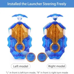 authfort LR B-184 String Launcher Burst DB Custom Bey Launcher Right Left Spin image 2