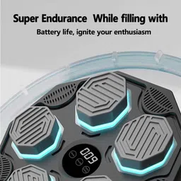 newdru Musical Carbon Boxing Machine Wall Mounted, Smart Electric Music Boxing Machine Angle Bag image 3