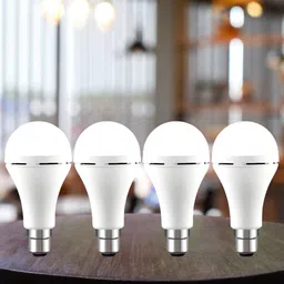 clairbell Emergency 12W Inverter LED Bulb with 2000mAh Rechargeable Battery Pack of 4 S474 4 hrs Bulb Emergency Light-picture-10