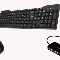 Di Innovating Technology 3H COMBO Wired USB Standard Multi-device Keyboard Compatible with Desktop, Laptop, Mac-image-8