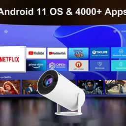 IBS HD WIFI YOUTUBE MIRACAST ACCESS 1080P Home Theater Multimedia Multi-Screen (5000 lm) Portable Projector image 2