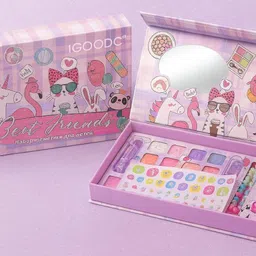 world gift mart 23-in-1 Makeup Kit for Girls|Pretend Play Toy Beauty Set|Birthday Gift |Age 3+-picture-15