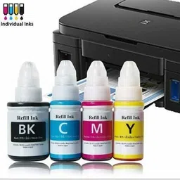 Crid GI-790 Compatible ink for G1010,G2012,G3000,G3010 Black + Tri Color Combo Pack Ink Bottle-image-97