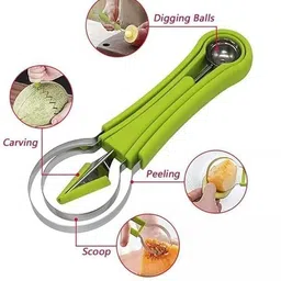kumishri 5_in_1_Stainless_Steel_CuttIing_Fruit_Tools Kitchen Scoop-picture-46