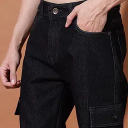 DENIMLOOK Men Cotton Regular Fit No Fade Jeans image 5