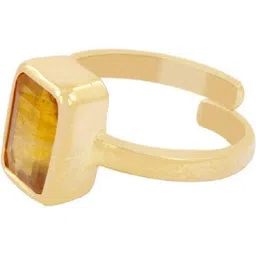 GenZcomplex Gold-Plated Brass Finger Ring image 1