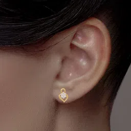C KRISHNIAH CHETTY JEWELLERS PVT LTD 22Kt Gold Studs Earrings - 1.8 g-picture-20