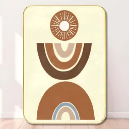 Myntra Elegant Homes Yellow & Brown 1 Piece Wood Other Wall Paintings-picture-18