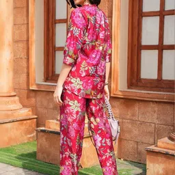 GOLDSTROMS Printed Three Fourth Sleeves Tunic With Trouser image 5