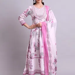 Angkor Women Cotton Kurta Set-picture-18