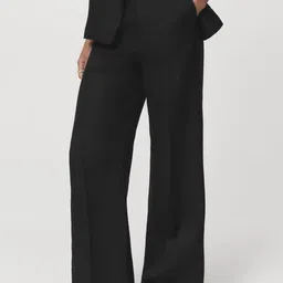 MANGO Women Mid-Rise Regular Fit Trousers-image-16