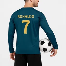 dostitch Men Dri-FIT Typography Printed Round Neck T-shirt image 3