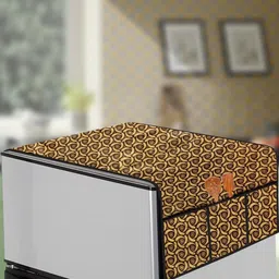 The Furnishing Tree Yellow Plastic Refrigerator Cover-picture-12