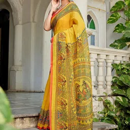 KALINI Silk Blend Designer Saree image 5
