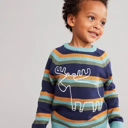 mothercare Boys Embroidered Printed Pullover Sweaters-picture-23