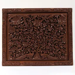 Exotic India Ethnic Motifs Matte Wall Hanging Decor - 28 In image 4