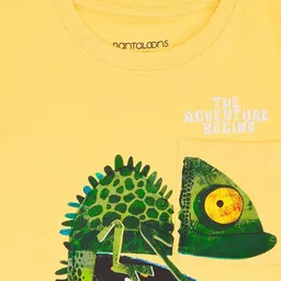 Pantaloons Junior Boys Printed Pockets T-shirt image 2