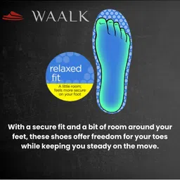 WAALK Men Black EVA Flip Flops image 3