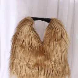 HAUTE SAUCE by Campus Sutra Textured Structured Sling Bag with Fringed-picture-36