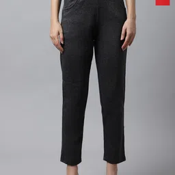 Valles365 by S.C. Women Pack Of 2 Regular Fit Trousers-picture-21