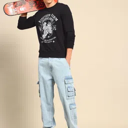 United Colors of Benetton Graphic Printed Sweatshirt image 4