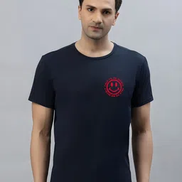 SZN Men Printed Applique T-shirt-image-61