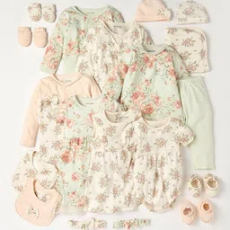 Juniors by Babyshop Girls Floral Printed Bodysuit With Snap Button Closure-picture-31