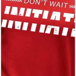 Moda Rapido Men Typography Printed Round Neck T-shirt image 2