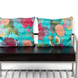 Ikiriya 2 Seater Couch With 2 Pcs Printed Cushions image 5