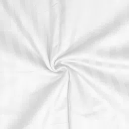 Sleeping Owls White Striped 210 TC Single Bedsheet with 2 Pillow Covers image 2