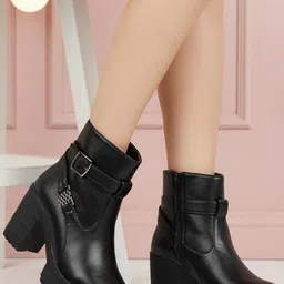 Killer Women Block-Heeled Boots-picture-45