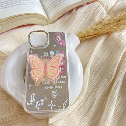 CASE CREATION iPhone 13 3D Luxury Butterfly Resin Stand Phone Case-picture-8