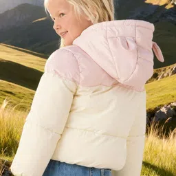 Juniors by Babyshop Girls Colourblocked Lightweight Open Front Jacket image 2