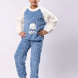 Lugo Unisex Kids Printed Night suit image 1