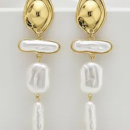 Anouk Geometric Drop Earrings image 3