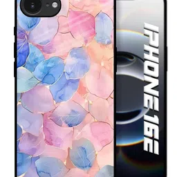 QRIOH Floral Printed Apple iPhone 16e Back Case Mobile Accessories-picture-13