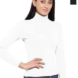 SRISARAS Women Pack of 2 Cotton Ribbed Top-image-71