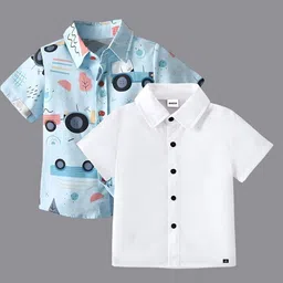 BAESD Boys Classic Opaque Formal Shirt-picture-35