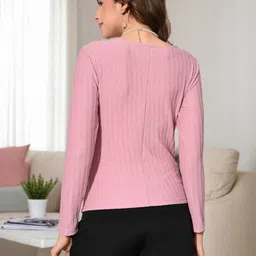 ZEUGEN Striped Puff Sleeves Regular Top image 4