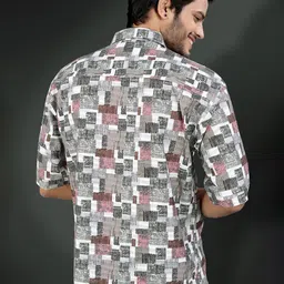 MARMIC FAB Men Comfort Opaque Printed Casual Shirt image 2