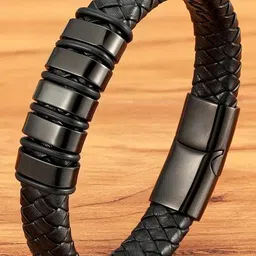 STYLEKRAFT Stainless Steel Silver-Plated Bracelet-picture-19