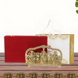 INTERNATIONAL GIFT Gold-Toned Religious Idol Showpiece-picture-17