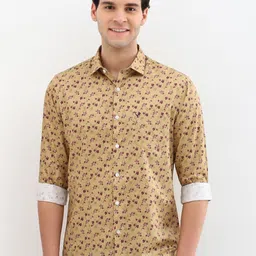 Allen Solly Men Slim Fit Floral Opaque Printed Casual Shirt-picture-32