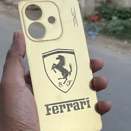 coverbell OPPO A3X 5G A3X 4G GOLD FRARRI BACK PANEL Mobile Skin image 4