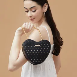 Ginger by Lifestyle PU Swagger Sling Bag with Tasselled-picture-35