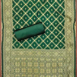 SAINOOR Woven Design Unstitched Dress Material image 2