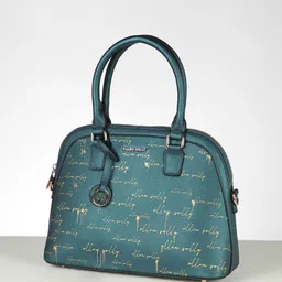 Allen Solly Woman Printed Structured Handheld Bag with Cut Work image 3