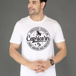 NOBLE HUSTLE Men Typography Printed Round Neck Cotton T-shirt-picture-31